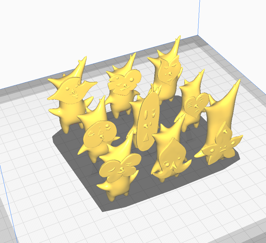 KOROK MINI FIGURES 3D Принт Модель In Статуэтки 3DExport