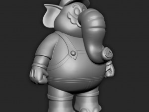 ELEPHANT SUPER MARIO FIGURE - SUPER MARIO BROS WONDER 3D printmodel