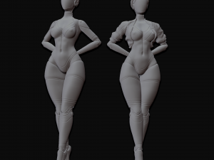 TWIN ROBOTS DANCERS ATOMIC HEART Modello di stampa 3D
