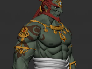 GANONDORF - THE LEGEND OF ZELDA TEARS OF THE KINGDOM 3D Print Model