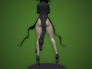 TATSUMAKI FIGURE - ONE-PUNCH MAN 3D 打印模型