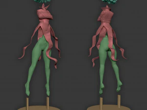 TATSUMAKI FIGURE - ONE-PUNCH MAN 3D Print Model