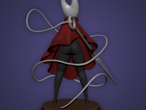 HORNET FIGURE - HOLLOW KNIGHT-SILKSONG 3Dプリントモデル