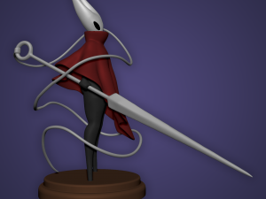 HORNET FIGURE - HOLLOW KNIGHT-SILKSONG 3Dプリントモデル