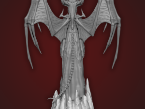 LILITH DIABLO IV FIGURE 3D 프린트 모델