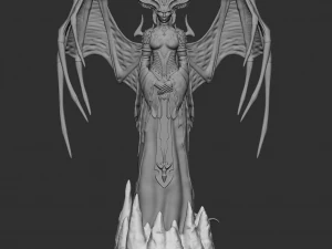LILITH DIABLO IV FIGURE 3D Print Model
