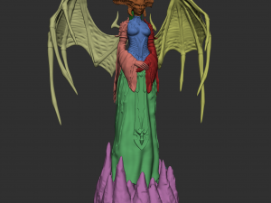 LILITH DIABLO IV FIGURE 3D 프린트 모델