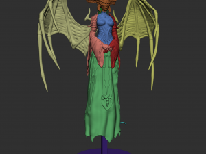 LILITH DIABLO IV FIGURE 3D 프린트 모델