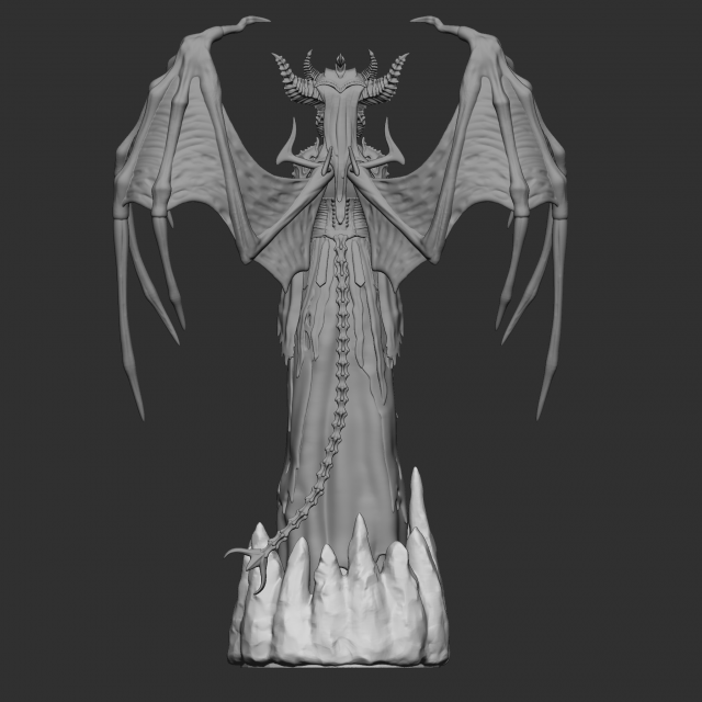 LILITH DIABLO IV FIGURE 3D Print Model in Figurines 3DExport