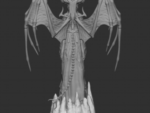 LILITH DIABLO IV FIGURE 3D 프린트 모델