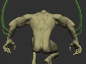 SPIDERMAN 2099 FIGURE 3D Print Model