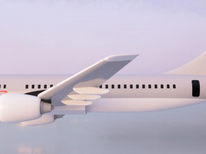 Boeing 737 plane 3D Model