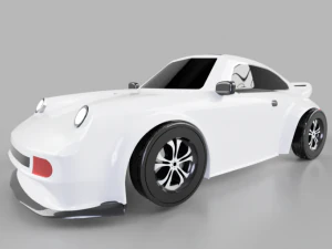 Porsche 911 Turbo 3D Model