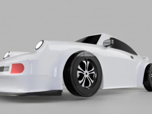 Porsche 911 Turbo 3D Model