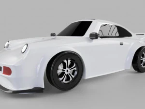 Porsche 911 Turbo 3D Model