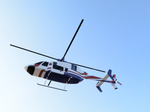Bell 427 helicopter 3D Модель