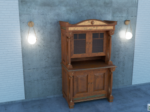 Cabinet Horse Modelo 3D