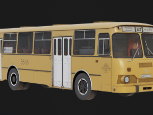 Bus LIAZ 677 3D Model