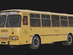 Bus LIAZ 677 3D Model