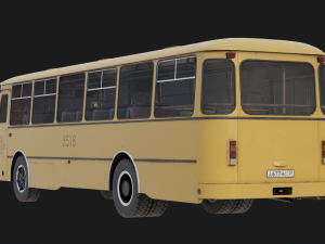 Bus LIAZ 677 Model 3D