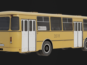 Bus LIAZ 677 Model 3D