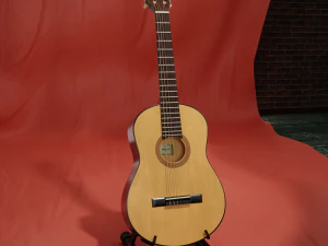 Klassieke gitaar Hohner 3D Model