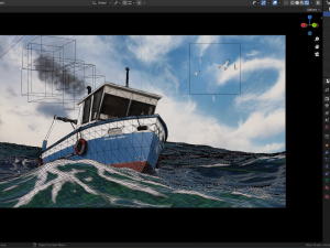 Fishing boat 3D Model