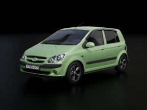 Hyundai Getz 3D Model