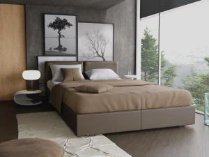 アールヌーボー様式の寝室 3Dモデル