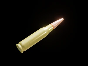 Куля від АК-47 3D Модель