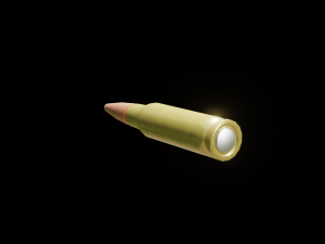 Bullet from AK-47 3D Model