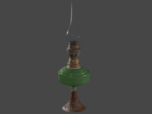 Гасова лампа 3D Модель