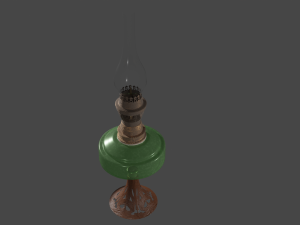 Kerosen lemp Modello 3D