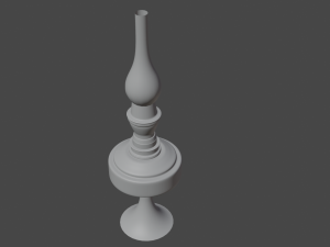 Kerosen lemp Modello 3D