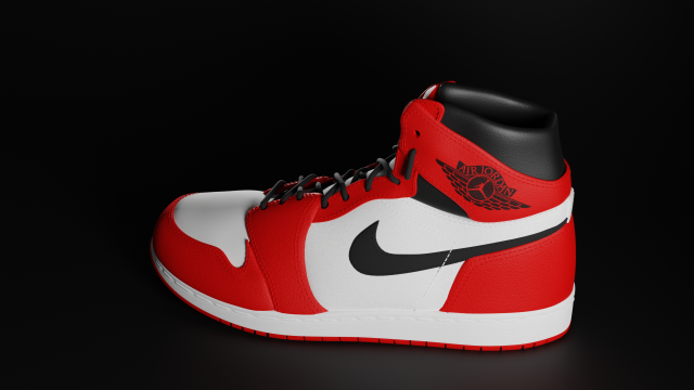 Air Jordan 3Dモデル .c4d .max .obj .3ds .fbx .stl .blend 