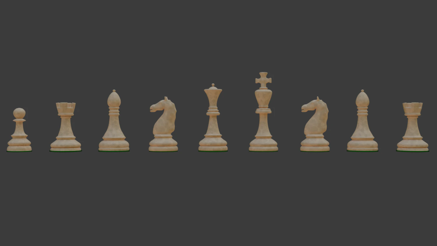 Chesswood 3D Model .c4d .max .obj .3ds .fbx .stl .blend 