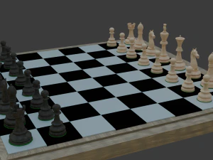 Chesswood 3D Model
