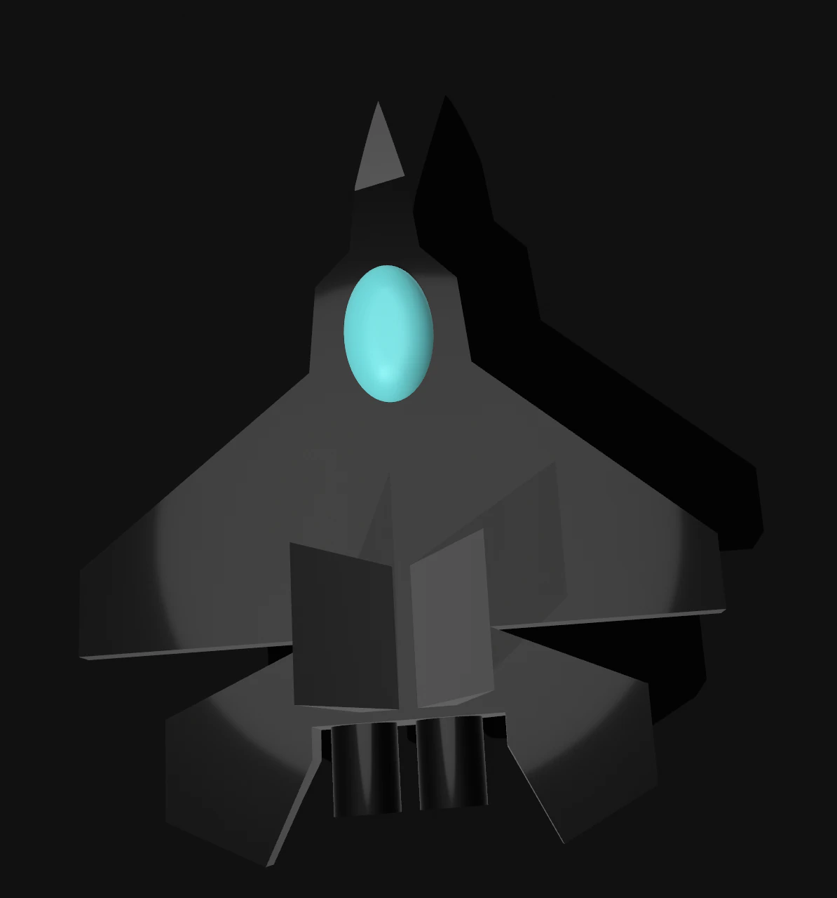 Fighter jet 3D Model .c4d .max .obj .3ds .fbx .stl .blend 