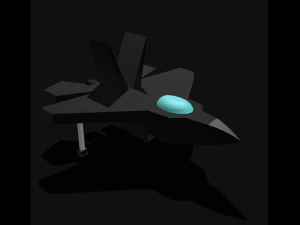 Fighter jet 3D Model