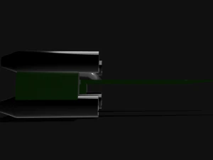 Ala U della nave di Star Wars Modello 3D