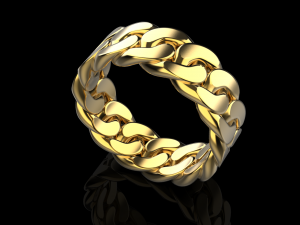 Cuban ring 3D प्रिंट मॉडल