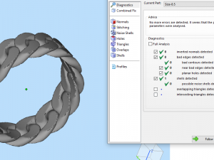 Cuban ring 3D प्रिंट मॉडल