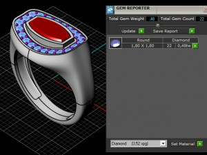 Onyx signet ring 13 3D Print Model