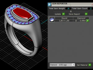 Onyx signet ring 13 3D Print Model