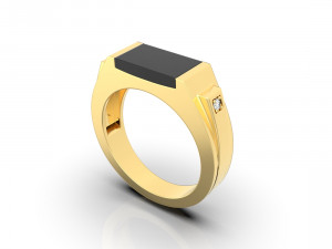Signet ring set 3D 打印模型