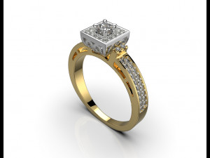 Rings set 1509 3D Print Model