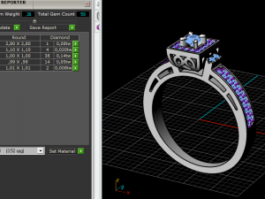 Rings set 1509 3D Print Model