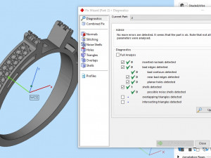 Rings set 1509 3D Print Model