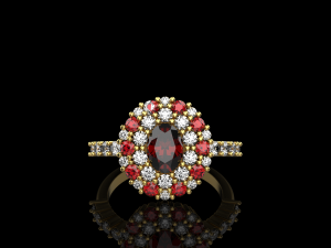 Rings set 10 3D Baskı Modeli