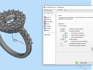 Rings set 10 3D Print Model